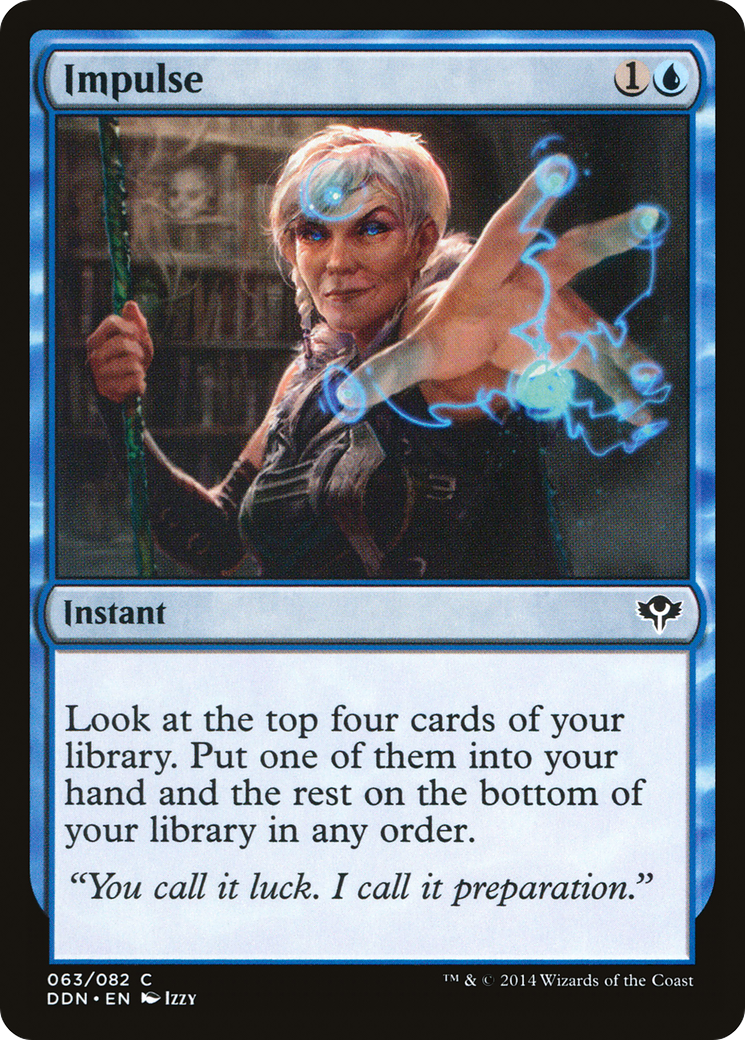 Impulse (DDN-063) [Misc] Duel Decks: Speed vs. Cunning MTG Single Wizards of the Coast