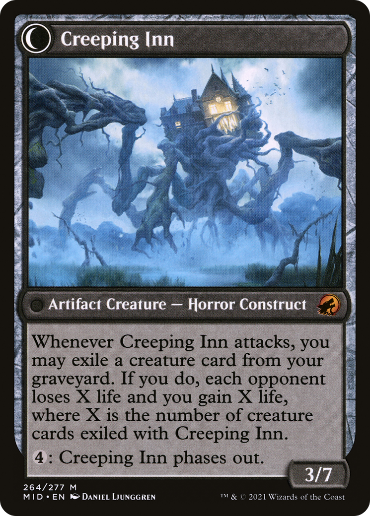 Hostile Hostel (MID-264) [Innistrad: Midnight Hunt] MTG Single Wizards of the Coast