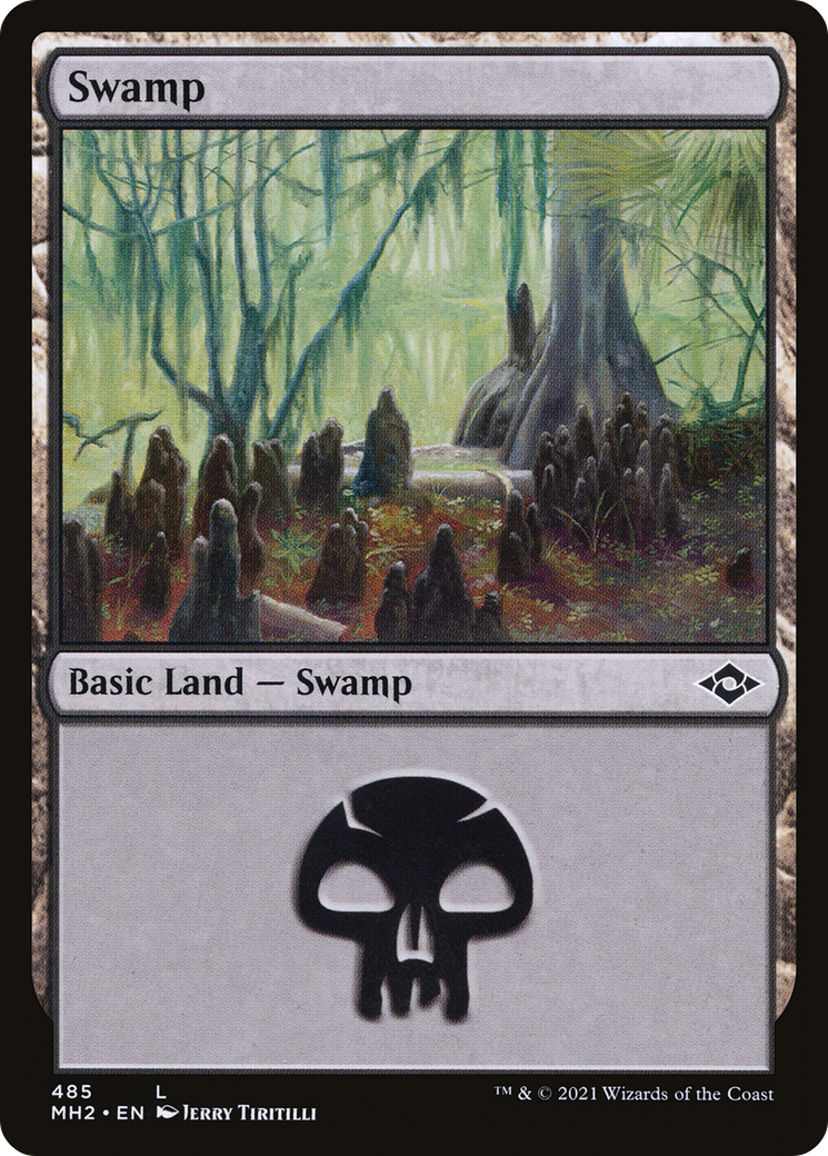 Swamp (MH2-485) [Modern Horizons 2] MTG Single Modern Horizons 2