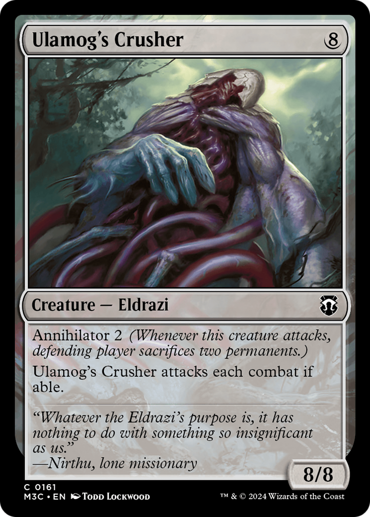 Ulamog's Crusher (M3C-161) [Modern Horizons 3 Commander] MTG Single Wizards of the Coast