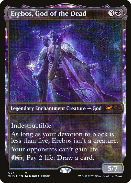 Erebos, God of the Dead (SLD-074) [Secret Lair] Drop (Showcase) Foil MTG Single Wizards of the Coast