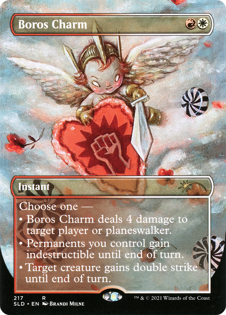 Boros Charm (SLD-217) [Secret Lair] Drop (Borderless) Foil MTG Single Wizards of the Coast