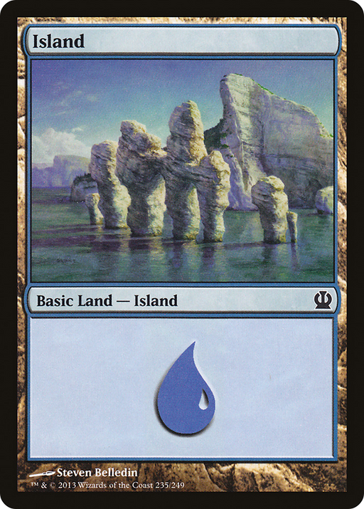 Island (235) (THS-235) [Theros] MTG Single Wizards of the Coast