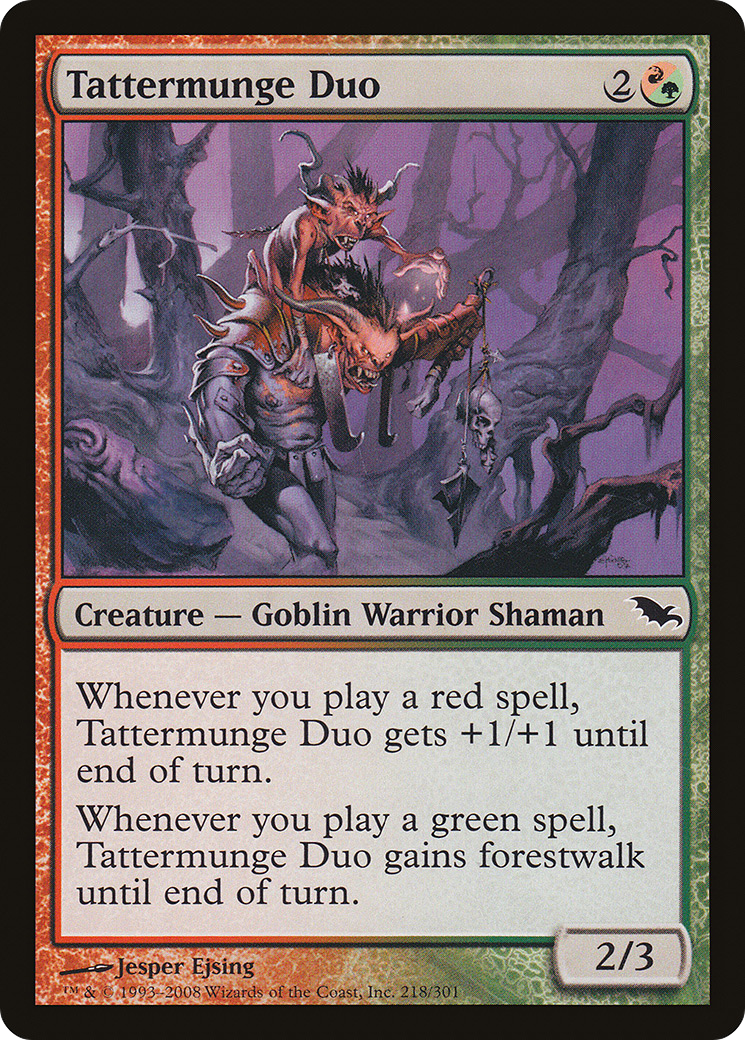 Tattermunge Duo (SHM-218) [Shadowmoor] MTG Single Wizards of the Coast