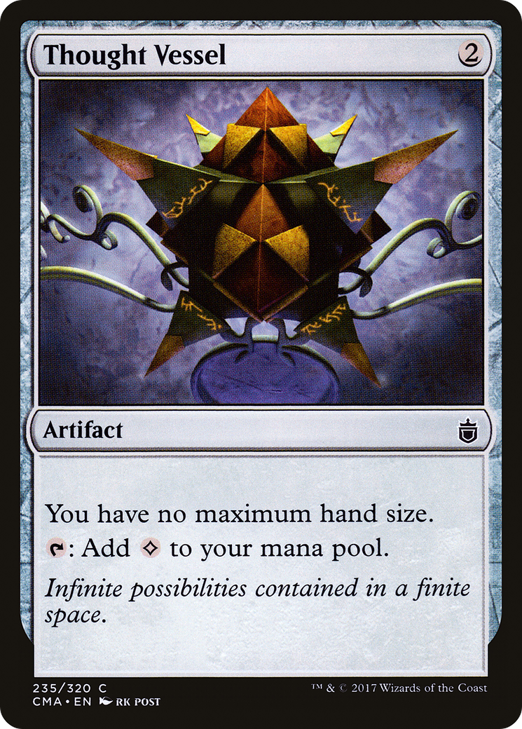 Thought Vessel (CMA-235) [Commander Anthology] MTG Single Wizards of the Coast