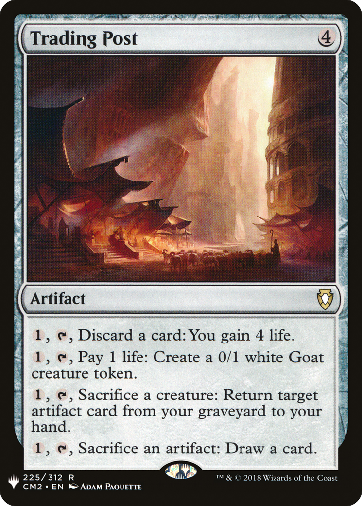 Trading Post (LIST-CM2-225) [Mystery Booster] The List MTG Single Wizards of the Coast