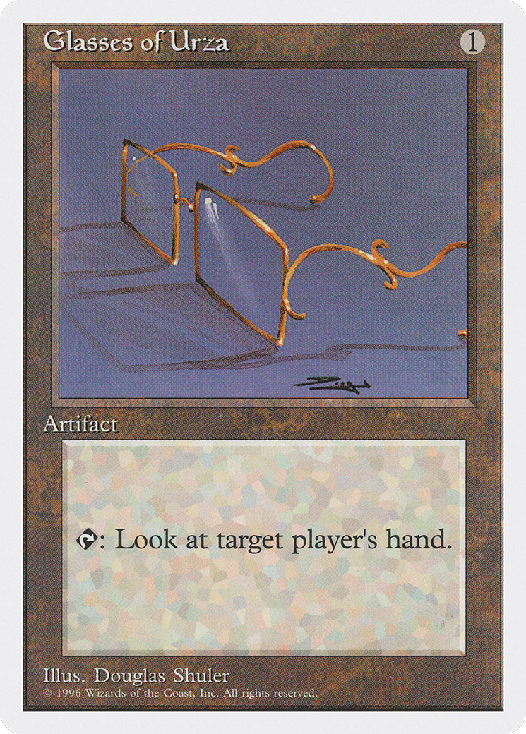 Glasses of Urza (2PS-050) [Misc] Introductory Two-Player Set MTG Single Wizards of the Coast