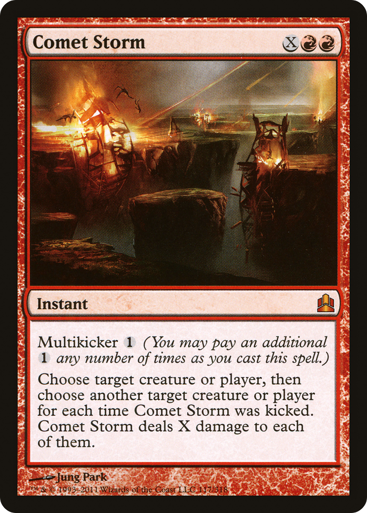 Comet Storm (CMD-117) [Commander 2011] MTG Single Wizards of the Coast