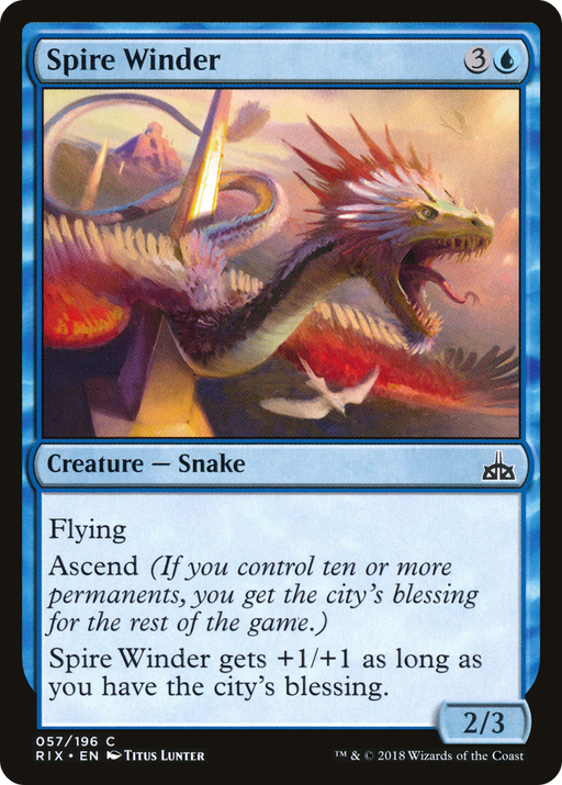 Spire Winder (RIX-057) [Rivals of Ixalan] MTG Single Wizards of the Coast