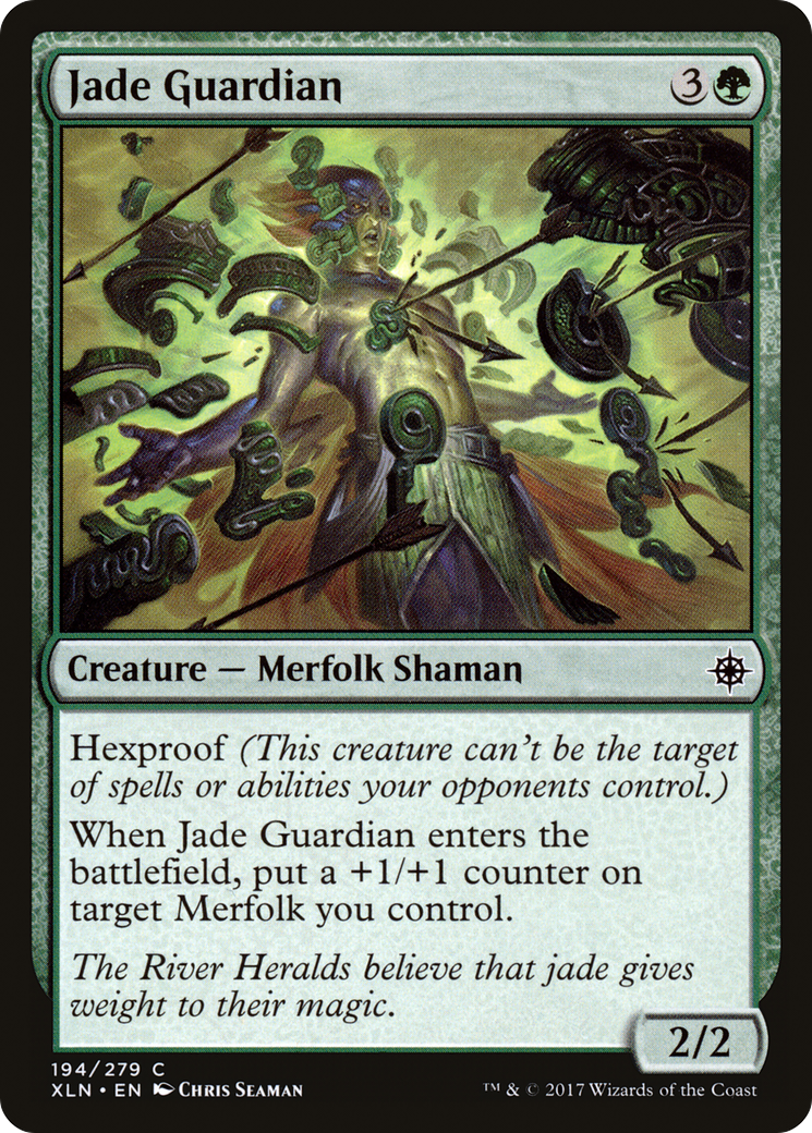 Jade Guardian (XLN-194) [Ixalan] Foil MTG Single Wizards of the Coast