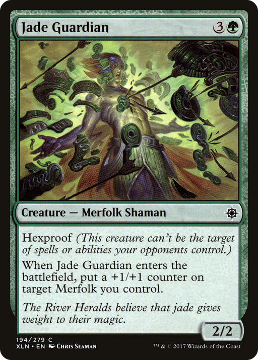 Jade Guardian (XLN-194) [Ixalan] MTG Single Wizards of the Coast