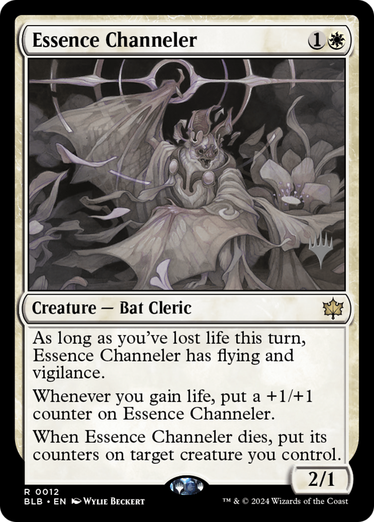 Essence Channeler (PPBLB-012) [Bloomburrow Promos] MTG Single Wizards of the Coast