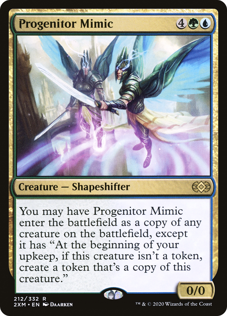 Progenitor Mimic (2XM-212) [Double Masters] Foil MTG Single Wizards of the Coast