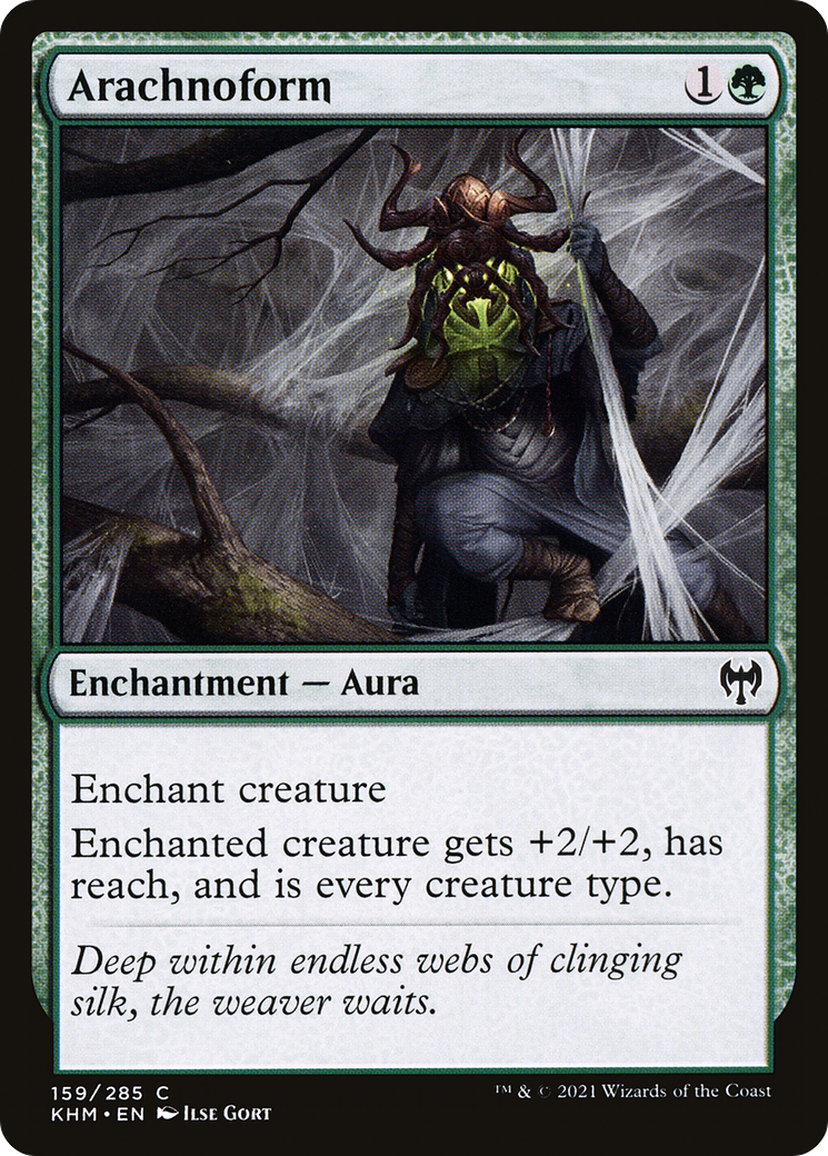 Arachnoform (KHM-159) [Kaldheim] MTG Single Wizards of the Coast