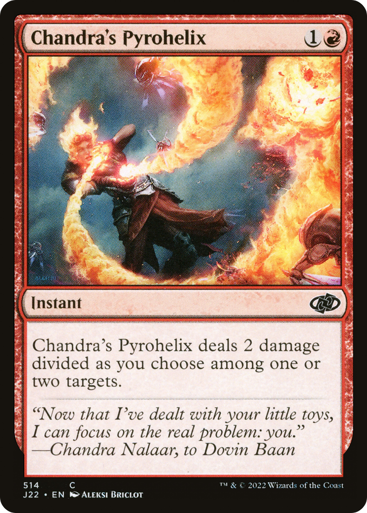 Chandra's Pyrohelix (J22-514) [Jumpstart 2022] MTG Single Wizards of the Coast