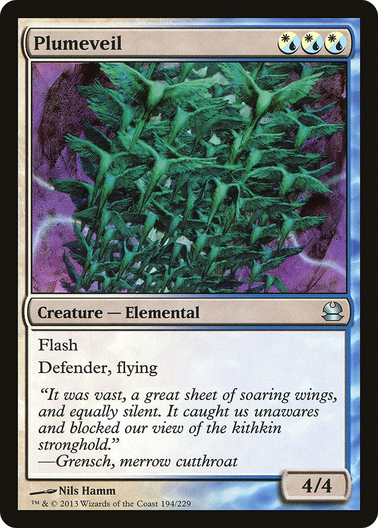 Plumeveil (MMA-194) [Modern Masters] MTG Single Modern Masters