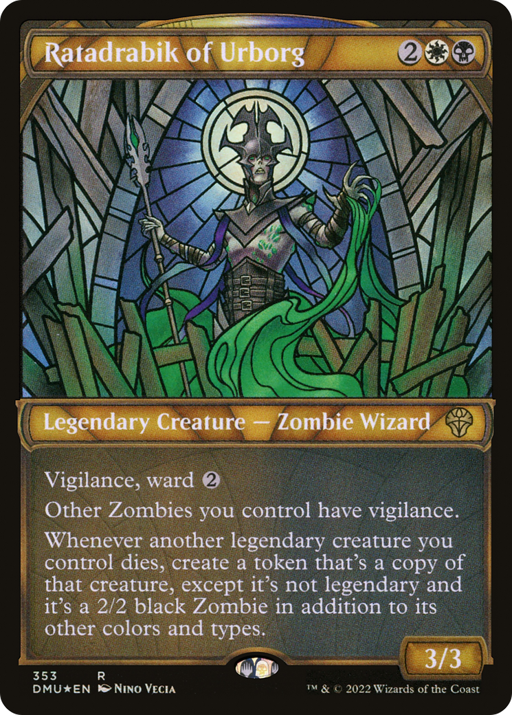 Ratadrabik of Urborg (Textured Foil) (DMU-353) [Dominaria United] (Showcase) Foil MTG Single Wizards of the Coast
