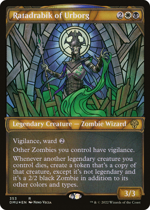Ratadrabik of Urborg (Textured Foil) (DMU-353) [Dominaria United] (Showcase) Foil MTG Single Wizards of the Coast