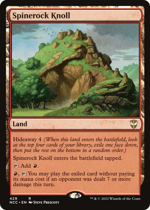 Spinerock Knoll (NCC-429) [New Capenna Commander] MTG Single Wizards of the Coast
