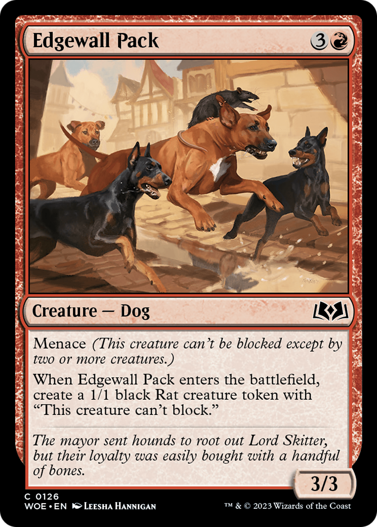 Edgewall Pack (WOE-126) [Wilds of Eldraine] Foil MTG Single Wizards of the Coast