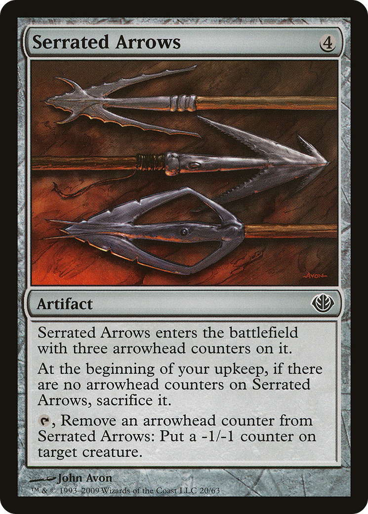 Serrated Arrows (DDD-020) [Misc] Duel Decks: Garruk vs. Liliana MTG Single Wizards of the Coast