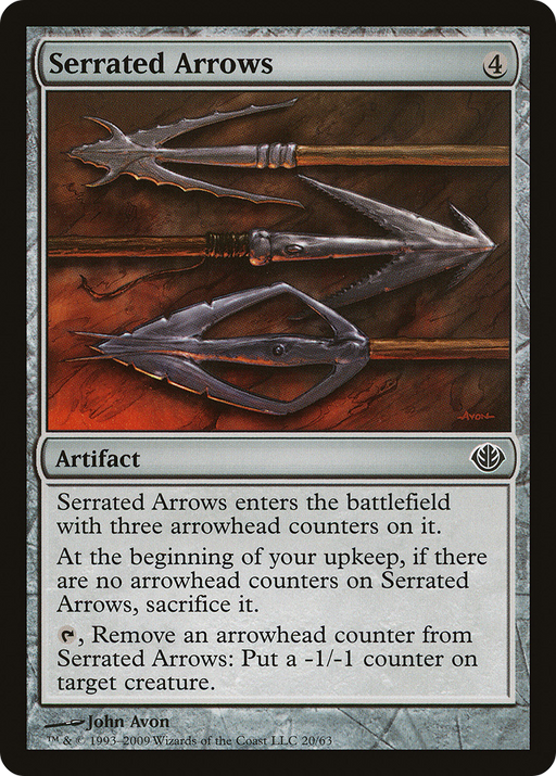 Serrated Arrows (DDD-020) [Misc] Duel Decks: Garruk vs. Liliana MTG Single Wizards of the Coast