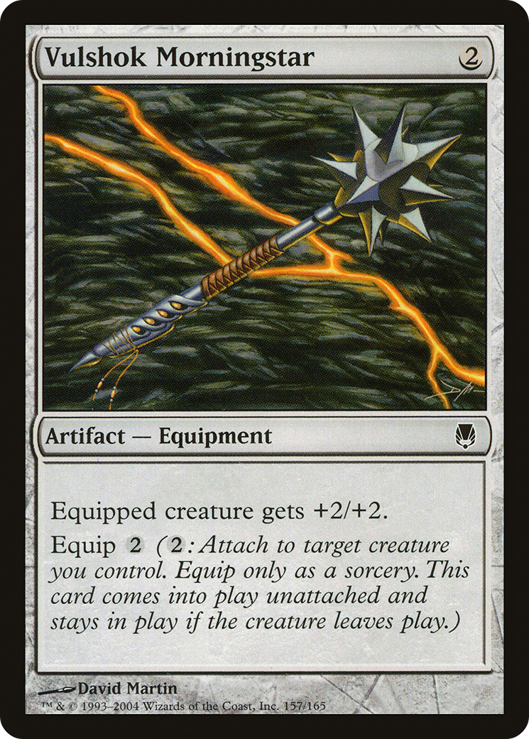 Vulshok Morningstar (DST-157) [Darksteel] MTG Single Wizards of the Coast