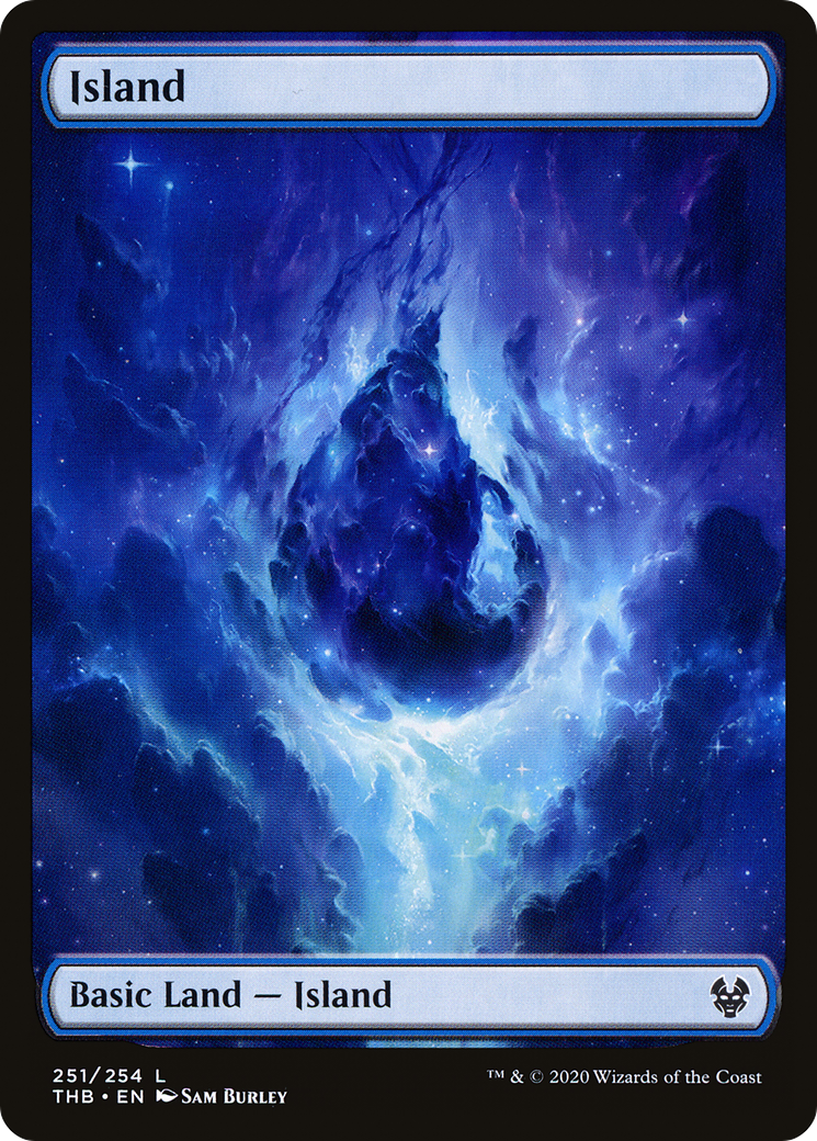 Island (THB-251) [Theros Beyond Death] MTG Single Wizards of the Coast