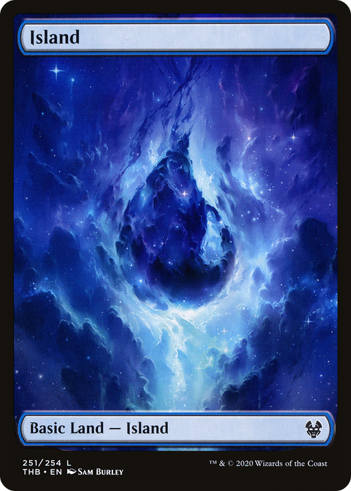 Island (THB-251) [Theros Beyond Death] MTG Single Wizards of the Coast