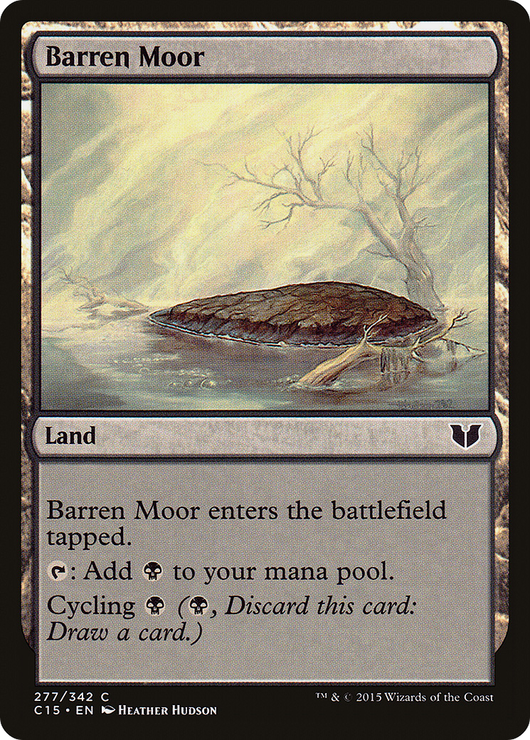 Barren Moor (C15-277) [Commander 2015] MTG Single Wizards of the Coast