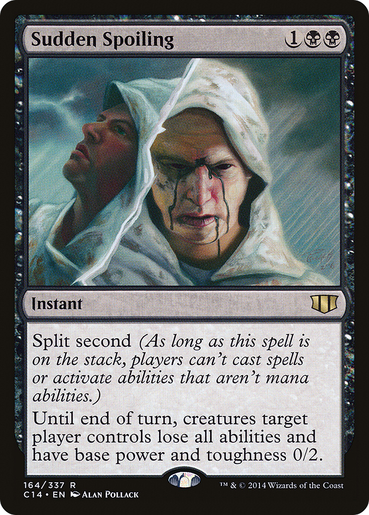 Sudden Spoiling (C14-164) [Commander 2014] MTG Single Wizards of the Coast