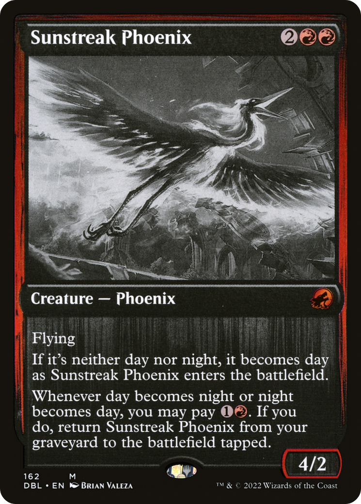 Sunstreak Phoenix (DBL-162) [Innistrad: Double Feature] MTG Single Wizards of the Coast