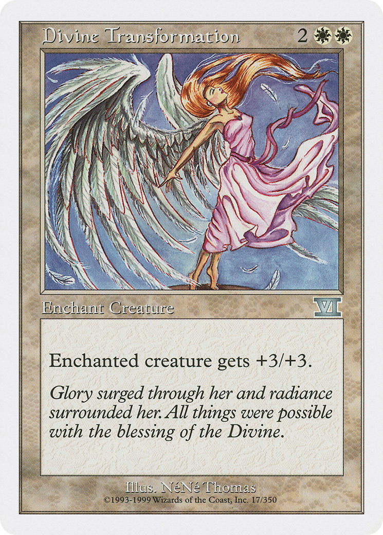 Divine Transformation (6ED-017) [Classic Sixth Edition] MTG Single Wizards of the Coast
