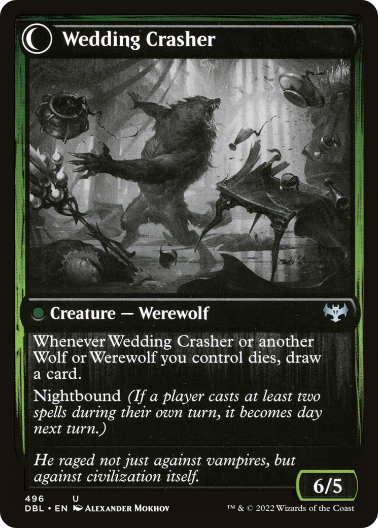 Wolfkin Outcast (DBL-496) [Innistrad: Double Feature] MTG Single Wizards of the Coast