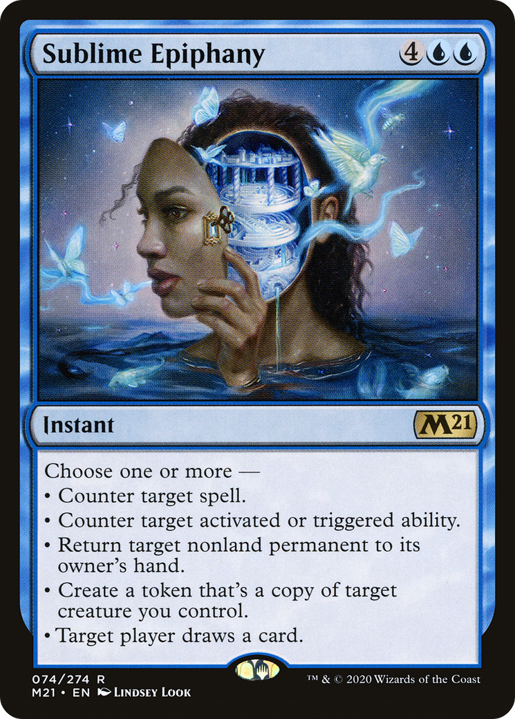 Sublime Epiphany (M21-074) [Core Set 2021] Foil MTG Single Wizards of the Coast