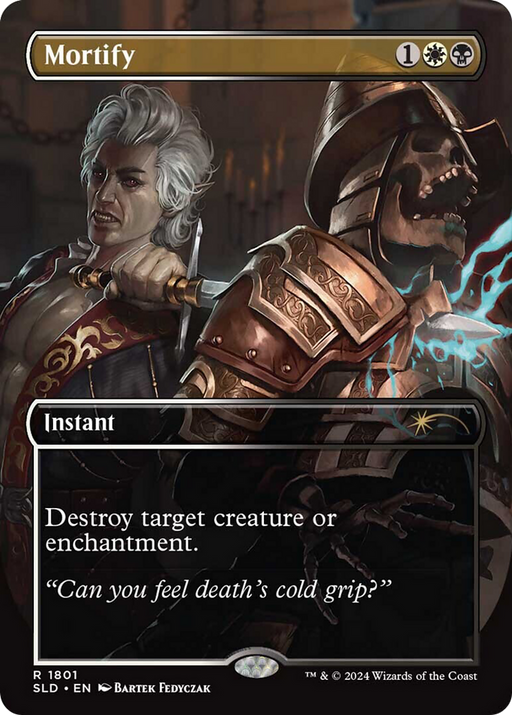 Mortify (SLD-1801) [Secret Lair] Drop (Borderless) MTG Single Wizards of the Coast
