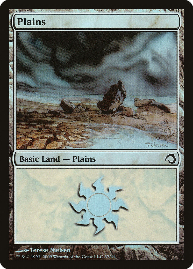 Plains (37) (PDS-037) [Misc] Premium Deck Series: Slivers Foil MTG Single Wizards of the Coast