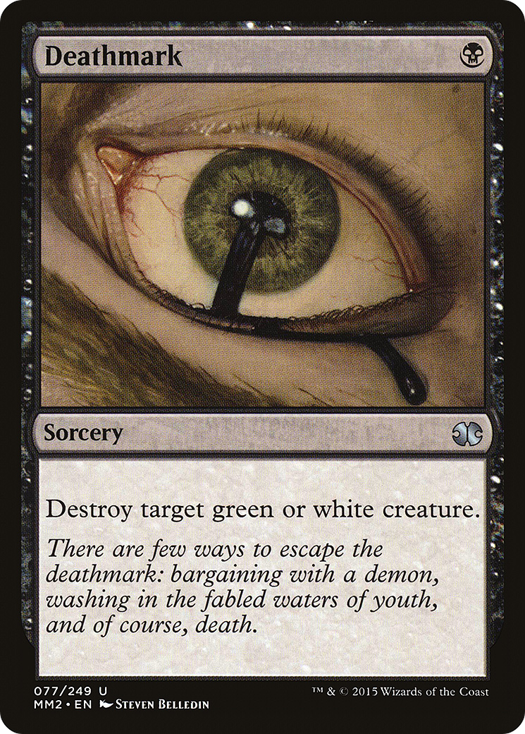 Deathmark (MM2-077) [Modern Masters 2015] Foil MTG Single Wizards of the Coast