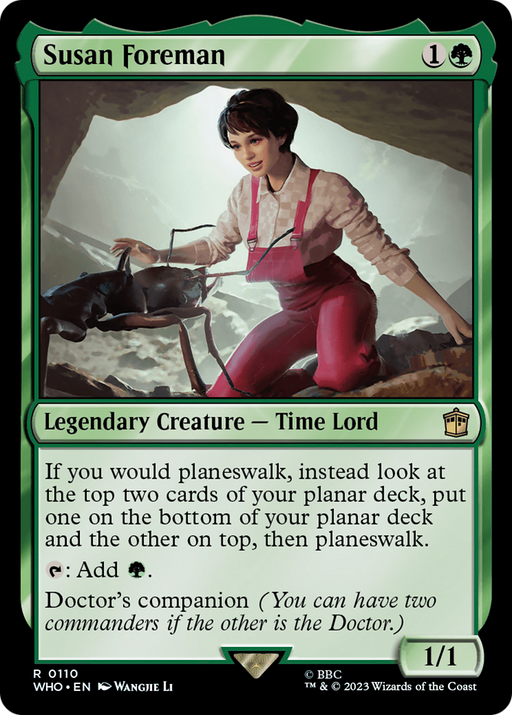 Susan Foreman (WHO-110) [Doctor Who] MTG Single Wizards of the Coast