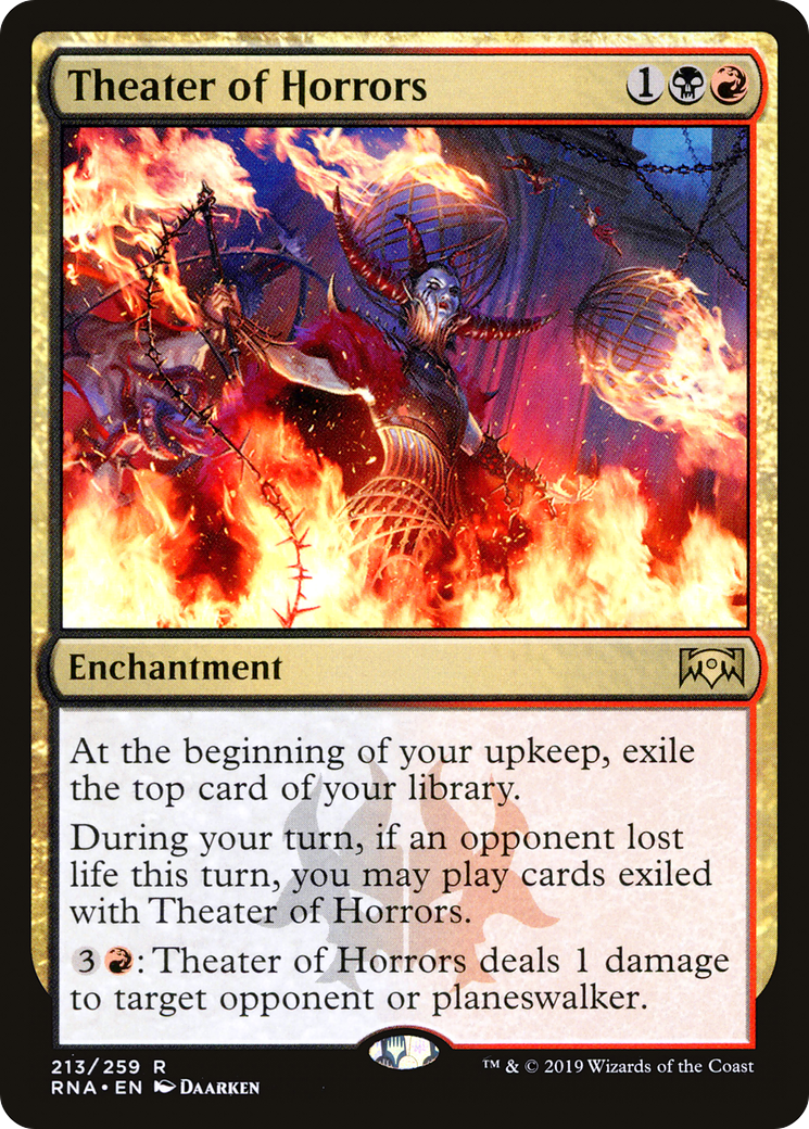 Theater of Horrors (RNA-213) [Ravnica Allegiance] MTG Single Wizards of the Coast
