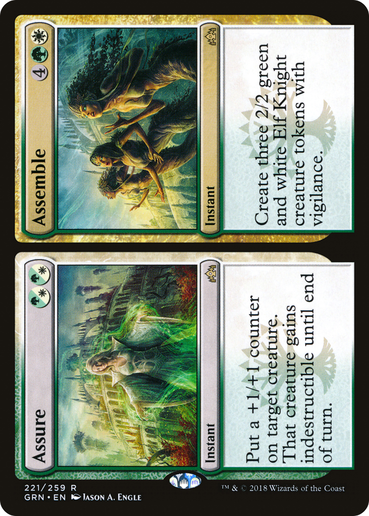Assure // Assemble (GRN-221) [Guilds of Ravnica] MTG Single Wizards of the Coast