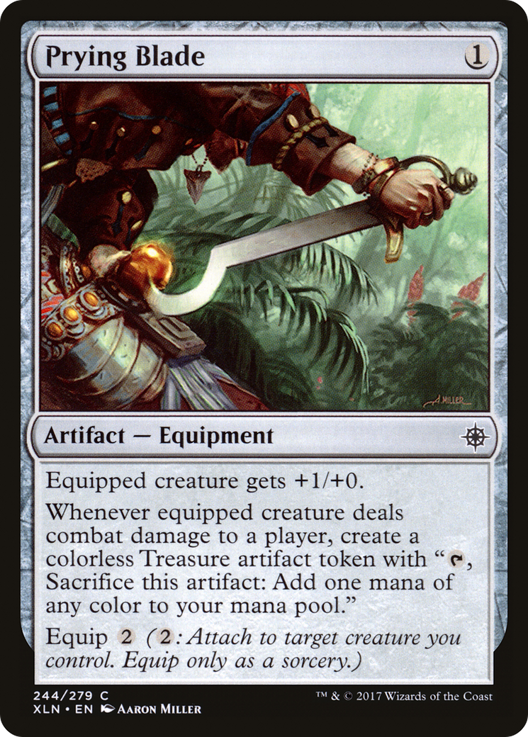 Prying Blade (XLN-244) [Ixalan] Foil MTG Single Wizards of the Coast