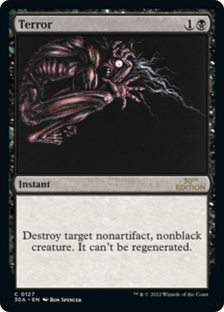 Terror (30A-127) [30th Anniversary Edition] MTG Single Wizards of the Coast