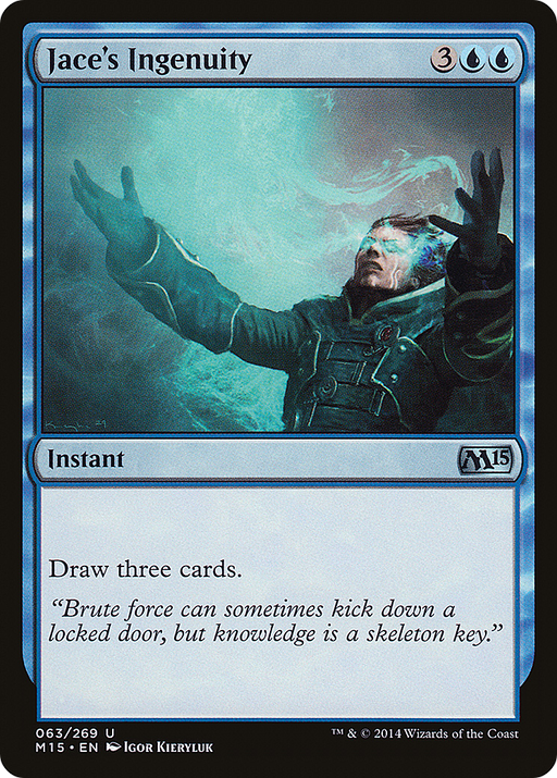 Jace's Ingenuity (M15-063) [Magic 2015] MTG Single Wizards of the Coast