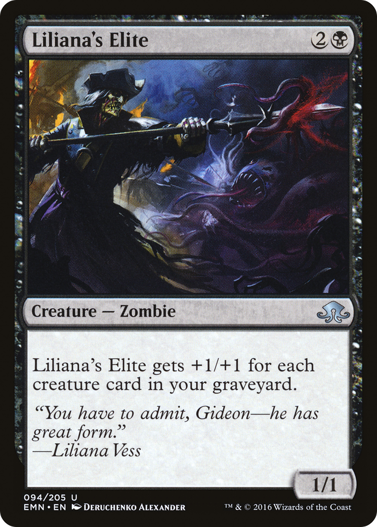 Liliana's Elite (EMN-094) [Eldritch Moon] MTG Single Wizards of the Coast