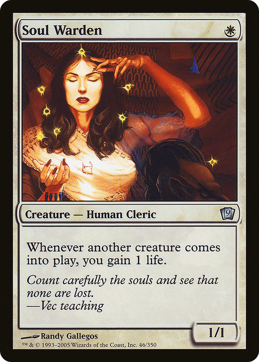Soul Warden (9ED-) [9th Edition] Foil MTG Single Wizards of the Coast