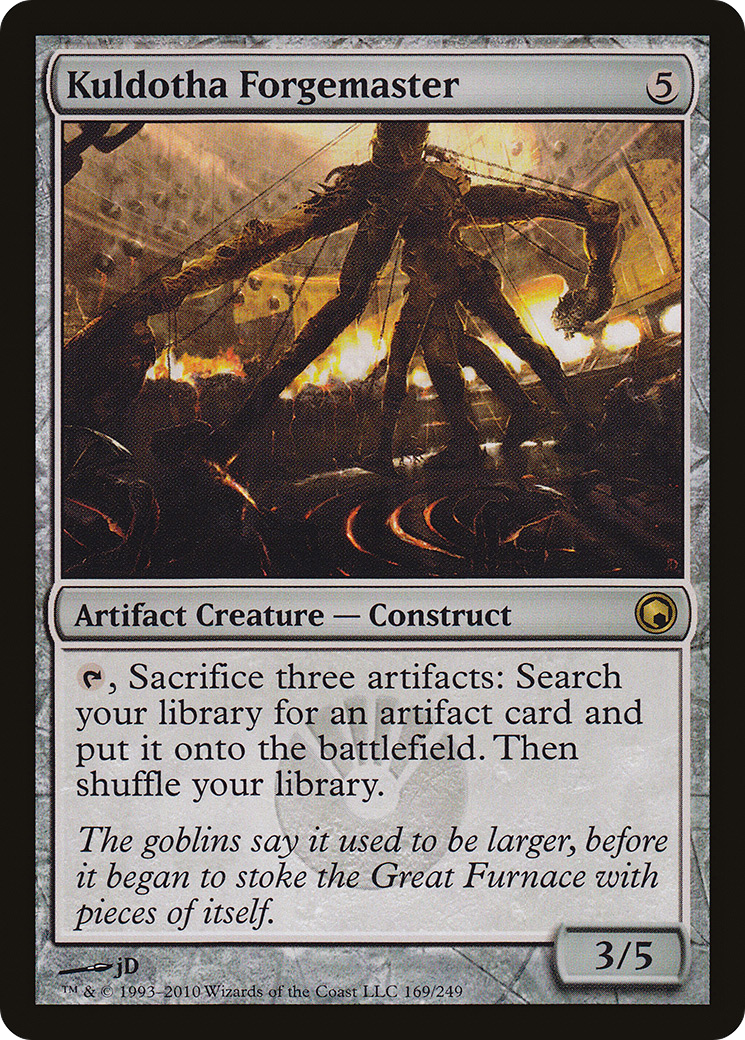 Kuldotha Forgemaster (SOM-169) [Scars of Mirrodin] Foil MTG Single Wizards of the Coast
