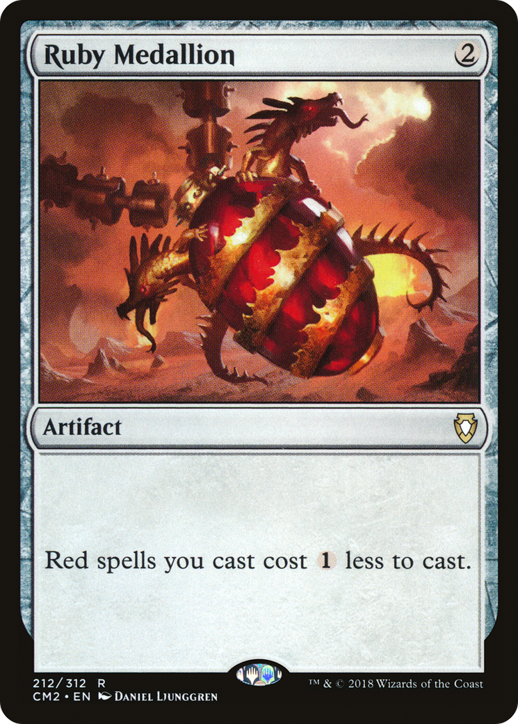 Ruby Medallion (CM2-212) [Commander Anthology Volume II] MTG Single Wizards of the Coast