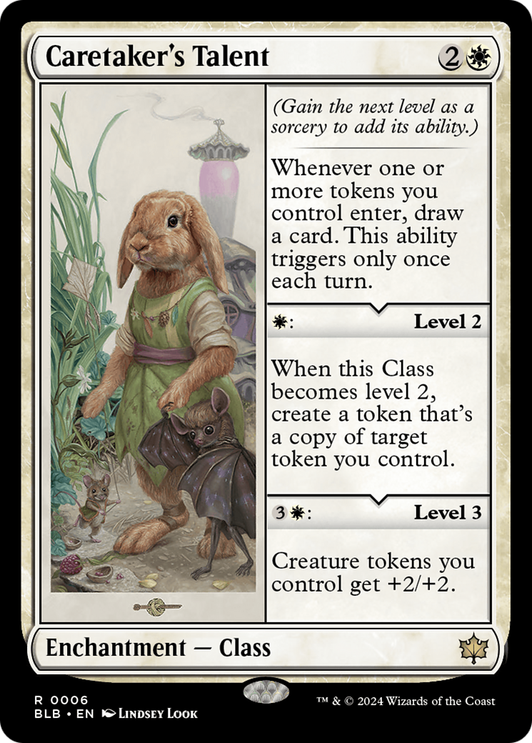 Caretaker's Talent (BLB-006) [Bloomburrow] MTG Single Wizards of the Coast