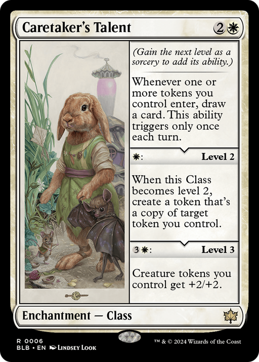 Caretaker's Talent (BLB-006) [Bloomburrow] MTG Single Wizards of the Coast